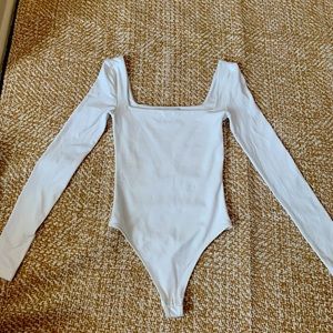 Aritzia Square neck bodysuit (babaton)